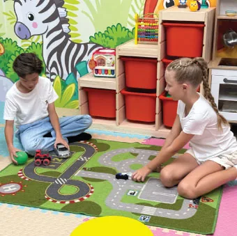 Kids Play Room at Herma Hotel